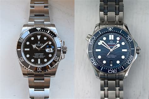 omega seamaster co axial vs rolex submariner|omega seamaster 300 diver review.